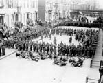 Federal crowd control to prevent anti-war riot, 1918